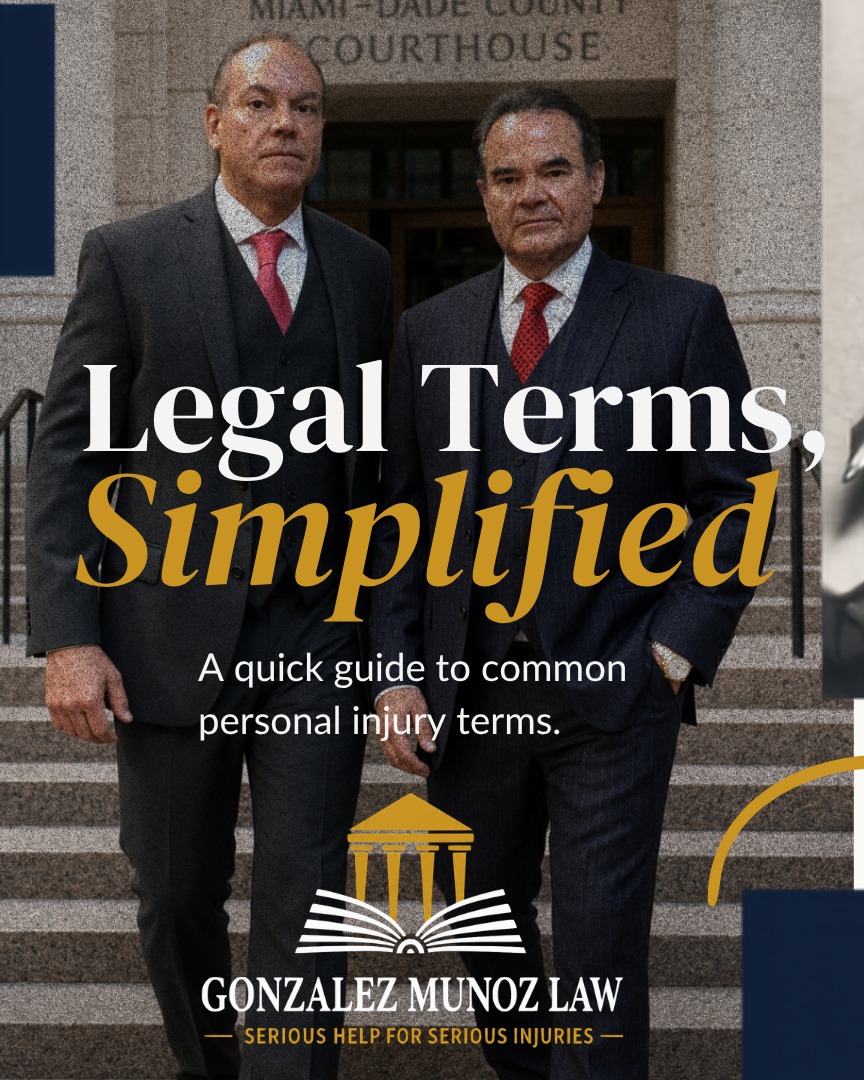 Legal Terms, Simplified: What Every Florida Injury Victim Should Know